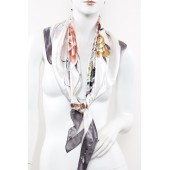 Fashion Square Silky Scarf 09 90x90cm